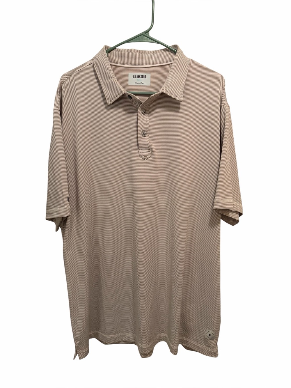 Linksoul Men’s Polo Shirt. Size Extra Large. Good condition